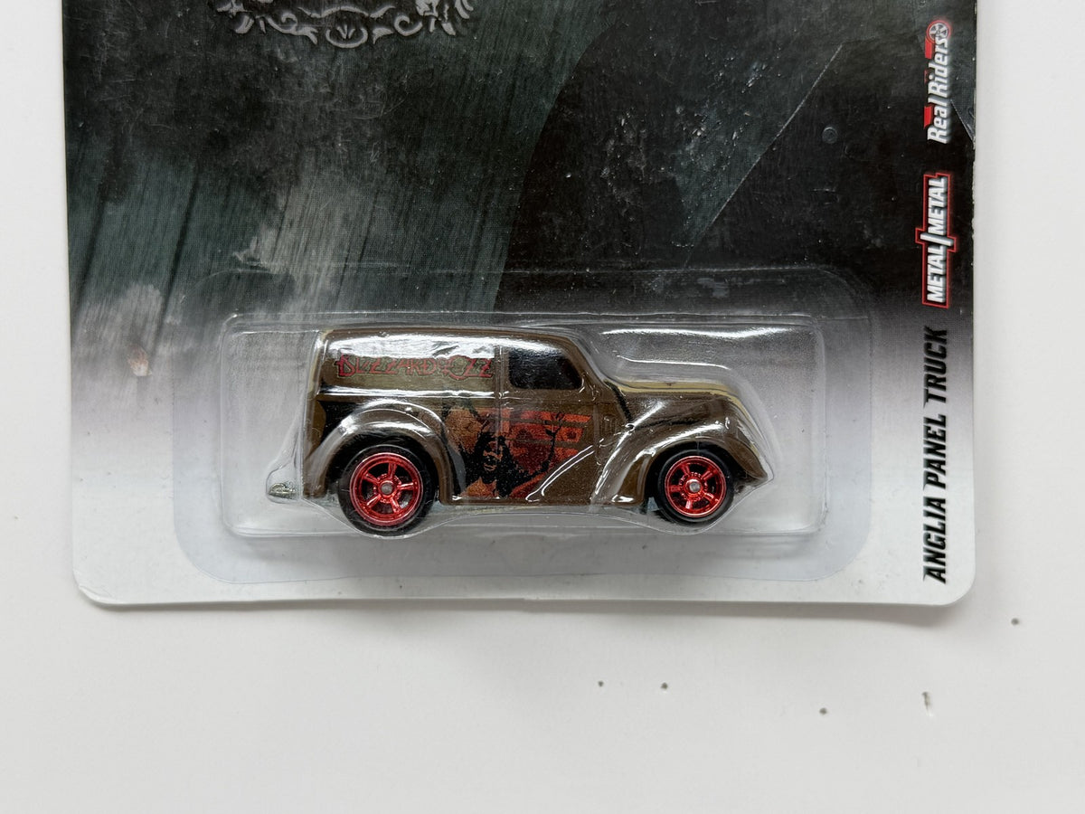 Hot Wheels Ozzy Osbourne Blizzard of Ozz Anglia Panel Truck 1:64 Diecast RRs