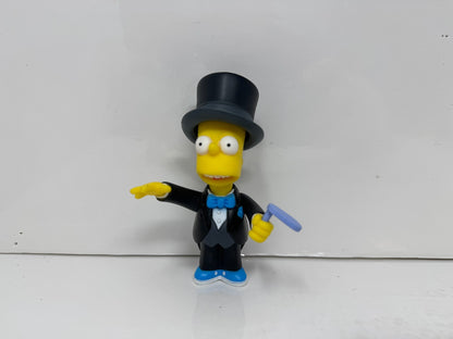 Simpsons World of Springfield New Years Town Square Set Playmates Diorama