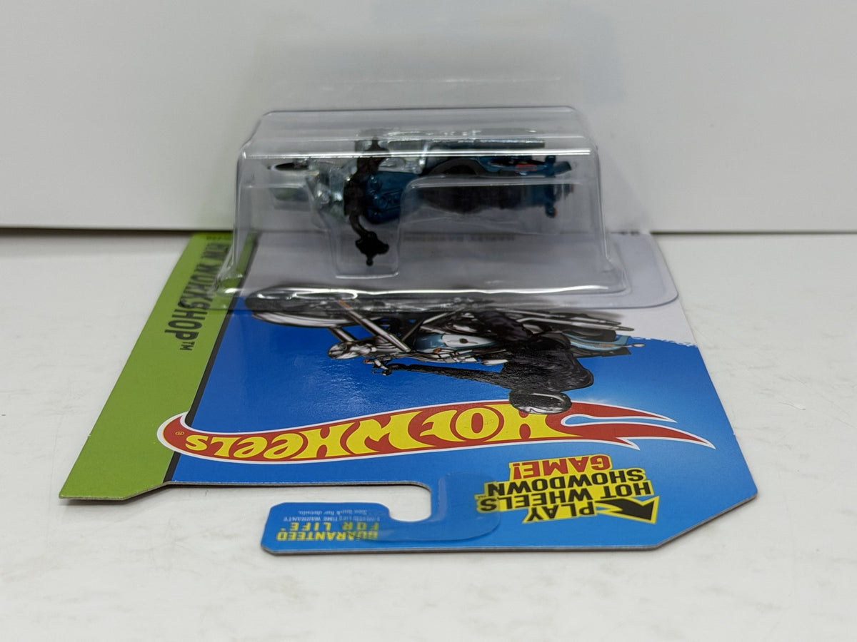 Hot Wheels Super Treasure Hunt Harley-Davidson Fat Boy Garage 1:64 Diecast STH