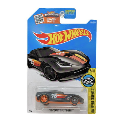 Hot Wheels Super Treasure Hunt 2014 Corvette Stingray 1:64 Diecast