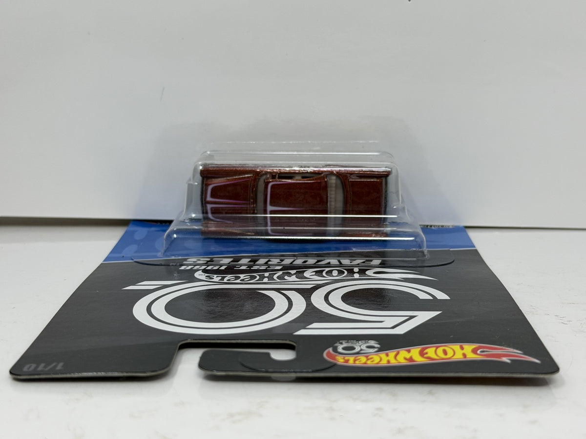 Hot Wheels 50th Favorites 1956 Chevrolet 1:64 Diecast Real Riders