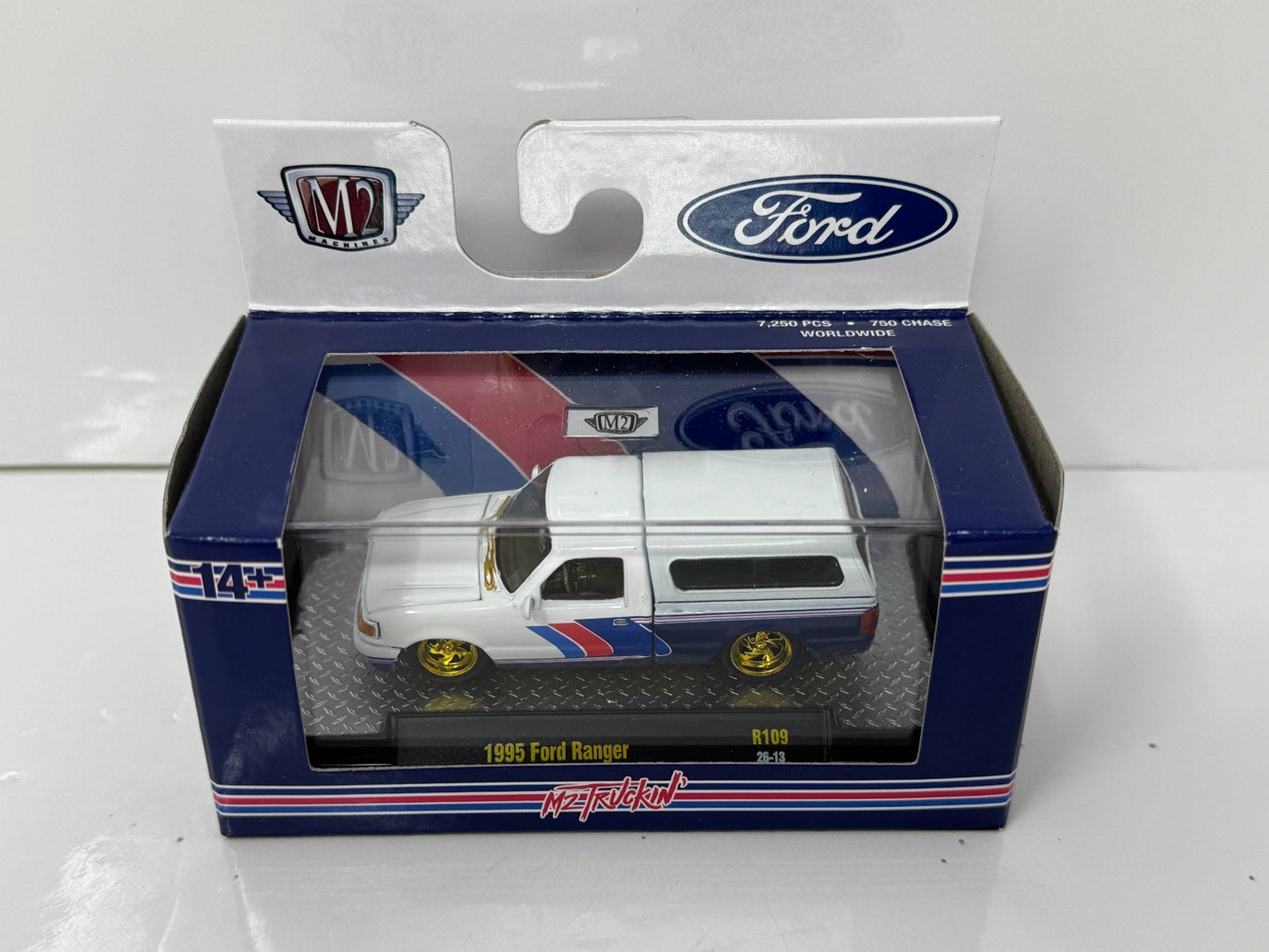 M2 Machines M2 Truckin' 1995 Ford Ranger CHASE 1:64 Diecast