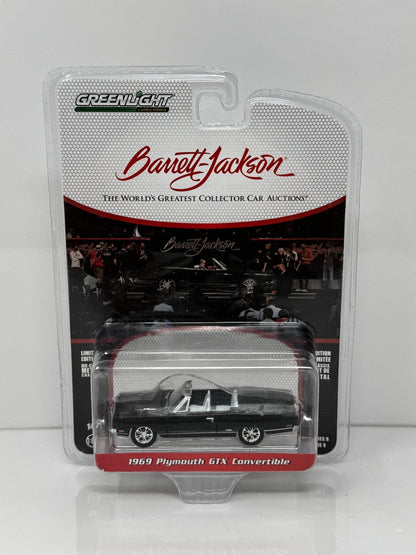 Greenlight Barrett-Jackson 1969 Plymouth GTX Convertible 1:64 Diecast