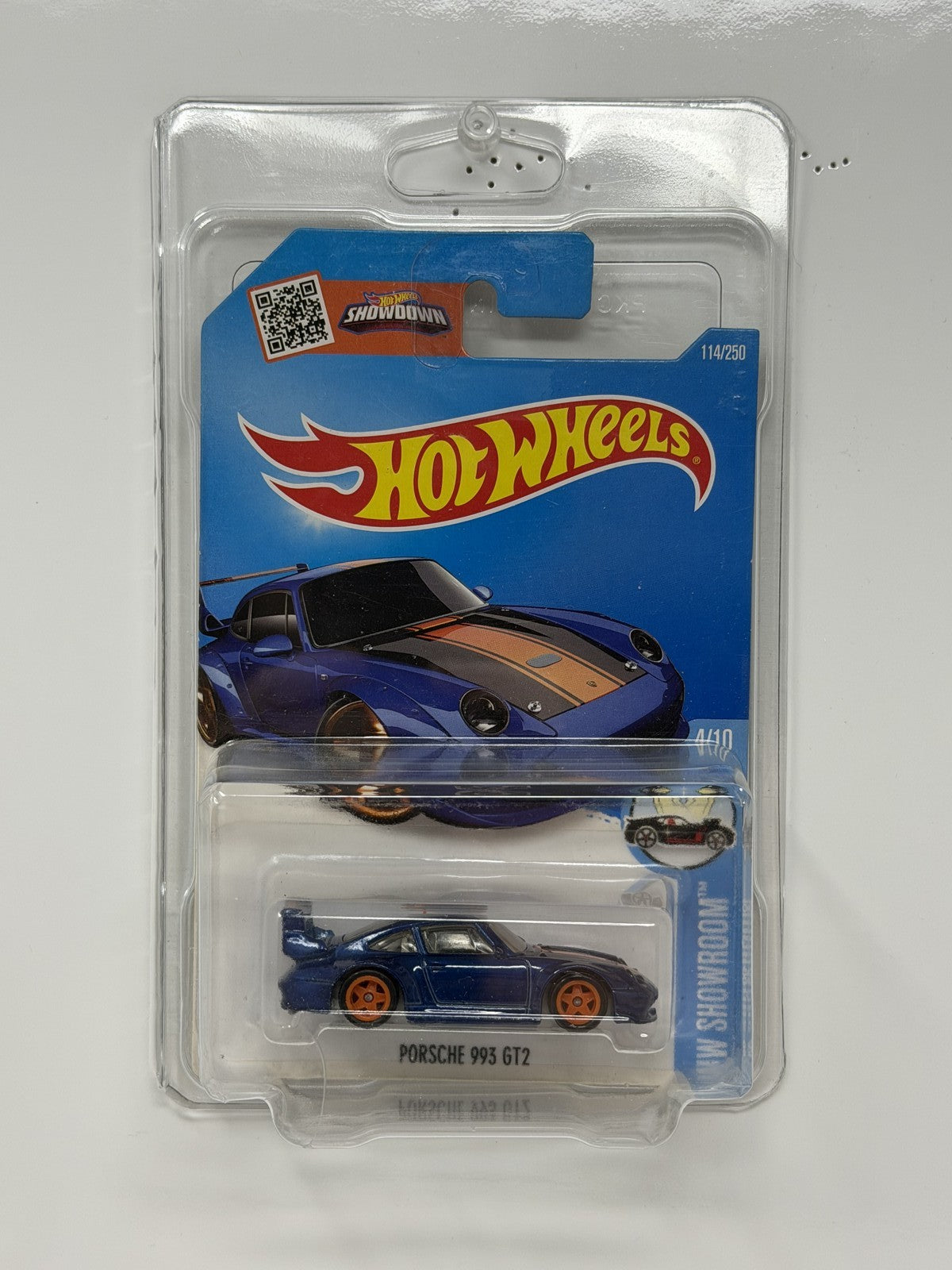 Hot Wheels Super Treasure Hunt Porsche 993 GT2 HW Showroom 1:64 Diecast STH