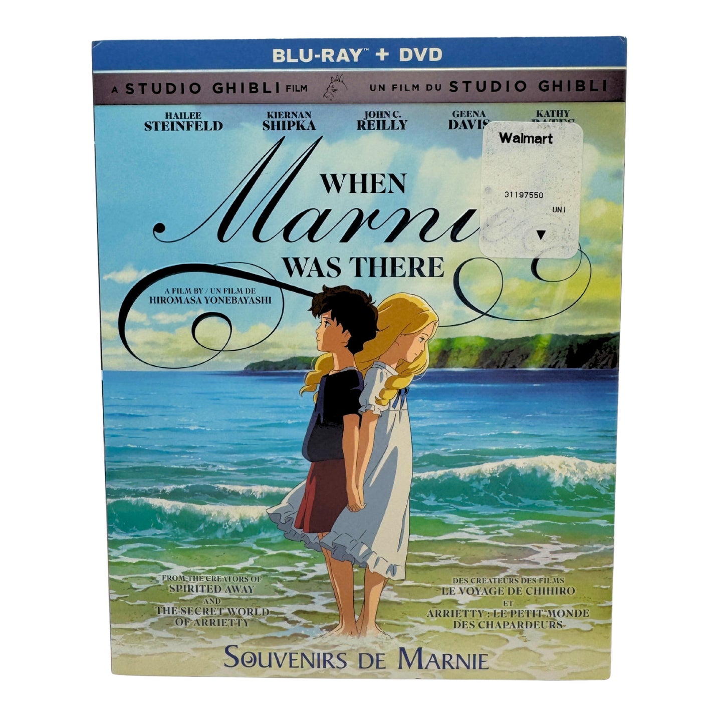 When Marnie Was There (Blu-ray) Hailee Steinfeld Studio Ghibli Anime Drama