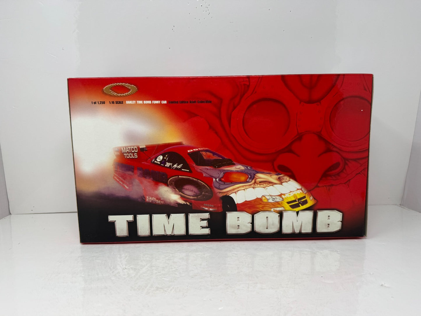 Milestone Gary Scelzi NHRA Oakley Time Bomb Dodge Stratus Funny Car 1:16 Scale
