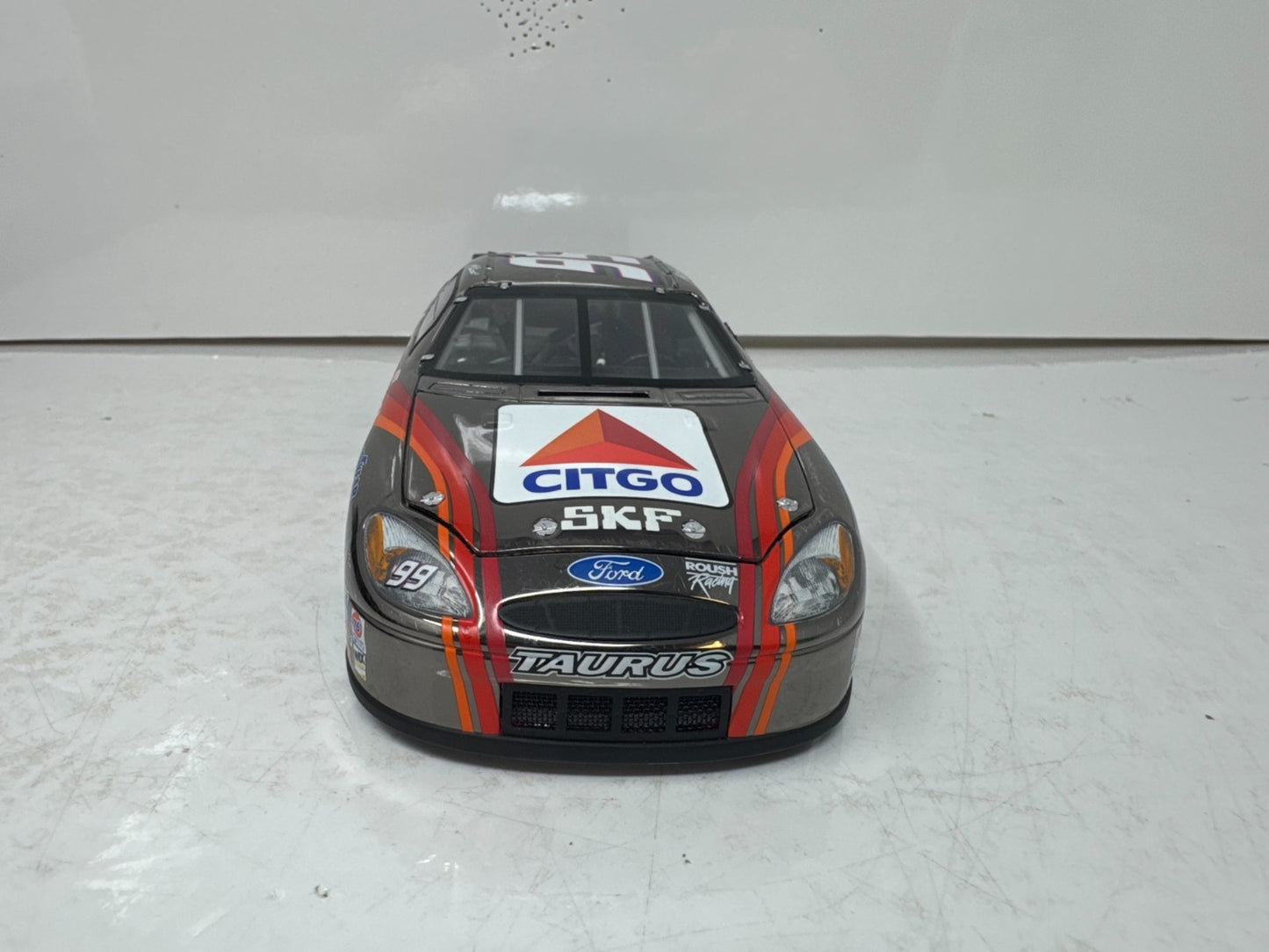 Team Caliber Nascar #99 Jeff Burton Citgo 2003 Taurus Dark Chrome 1:24 Diecast
