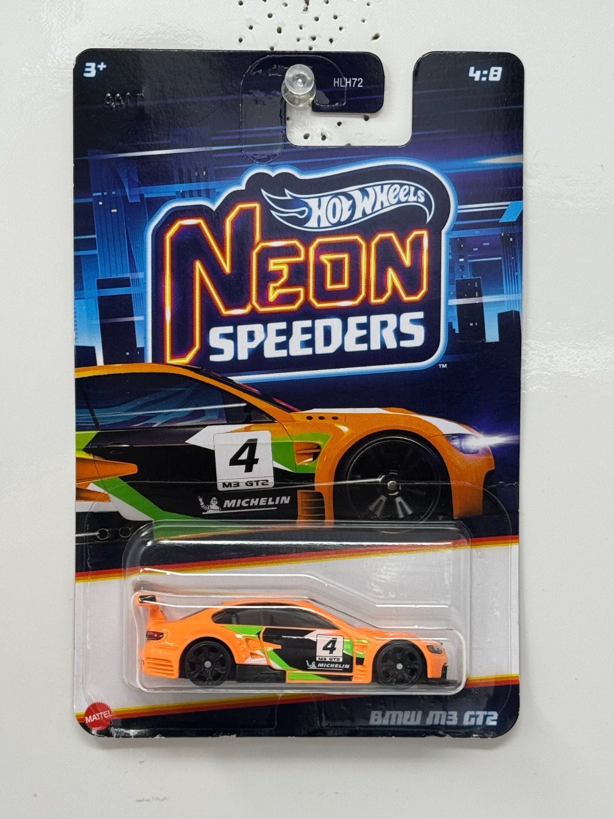 Hot Wheels Neon Speeders BMW M3 GT2 1:64 Diecast