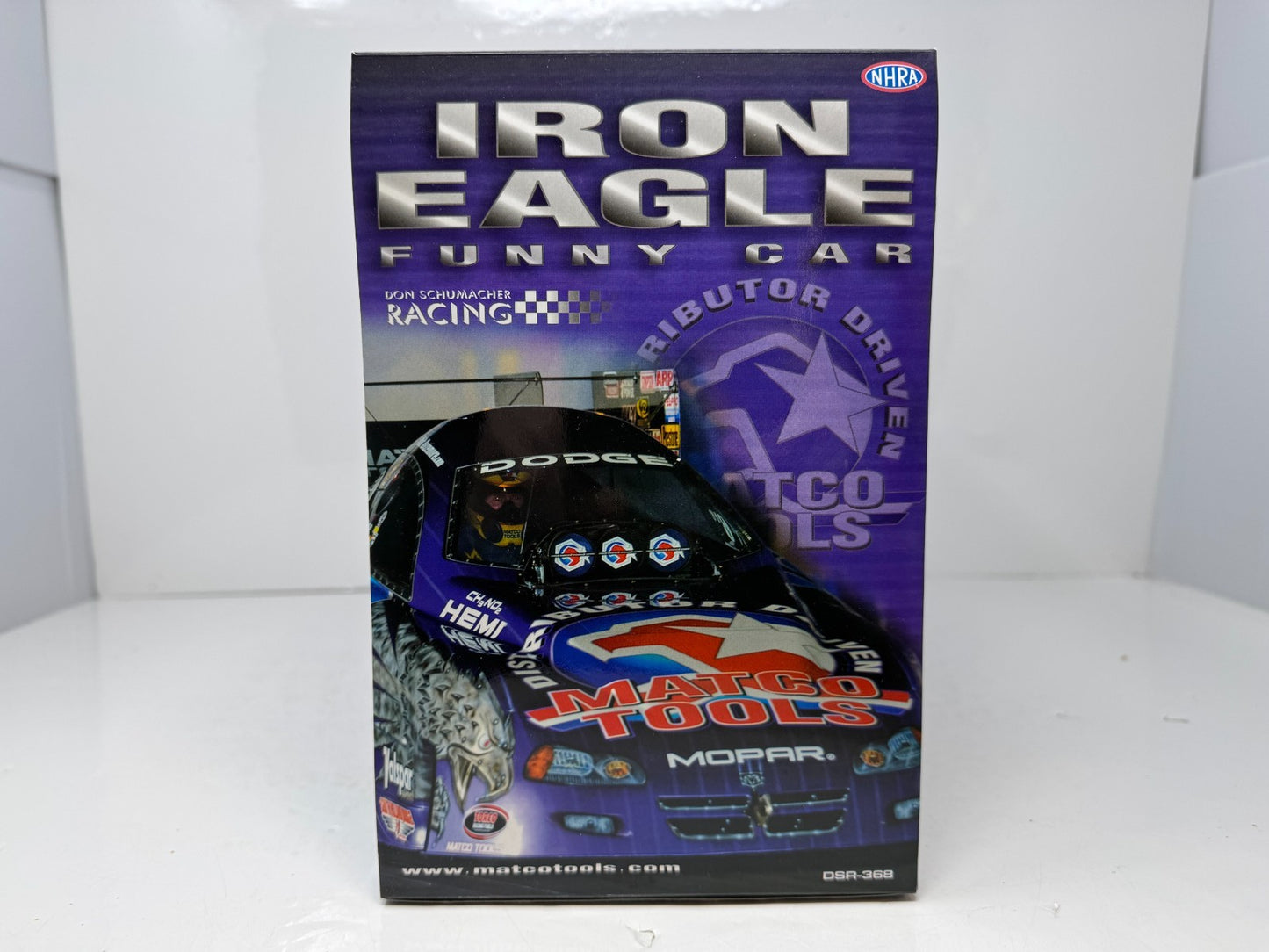 Milestone Whit Bazemore NHRA Matco Tools Iron Eagle Dodge Funny Car 1:16 Scale