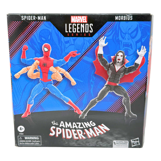 Marvel Legends Spider-Man vs Morbius 2-Pack Six-Arm Spidey Walmart Excl New