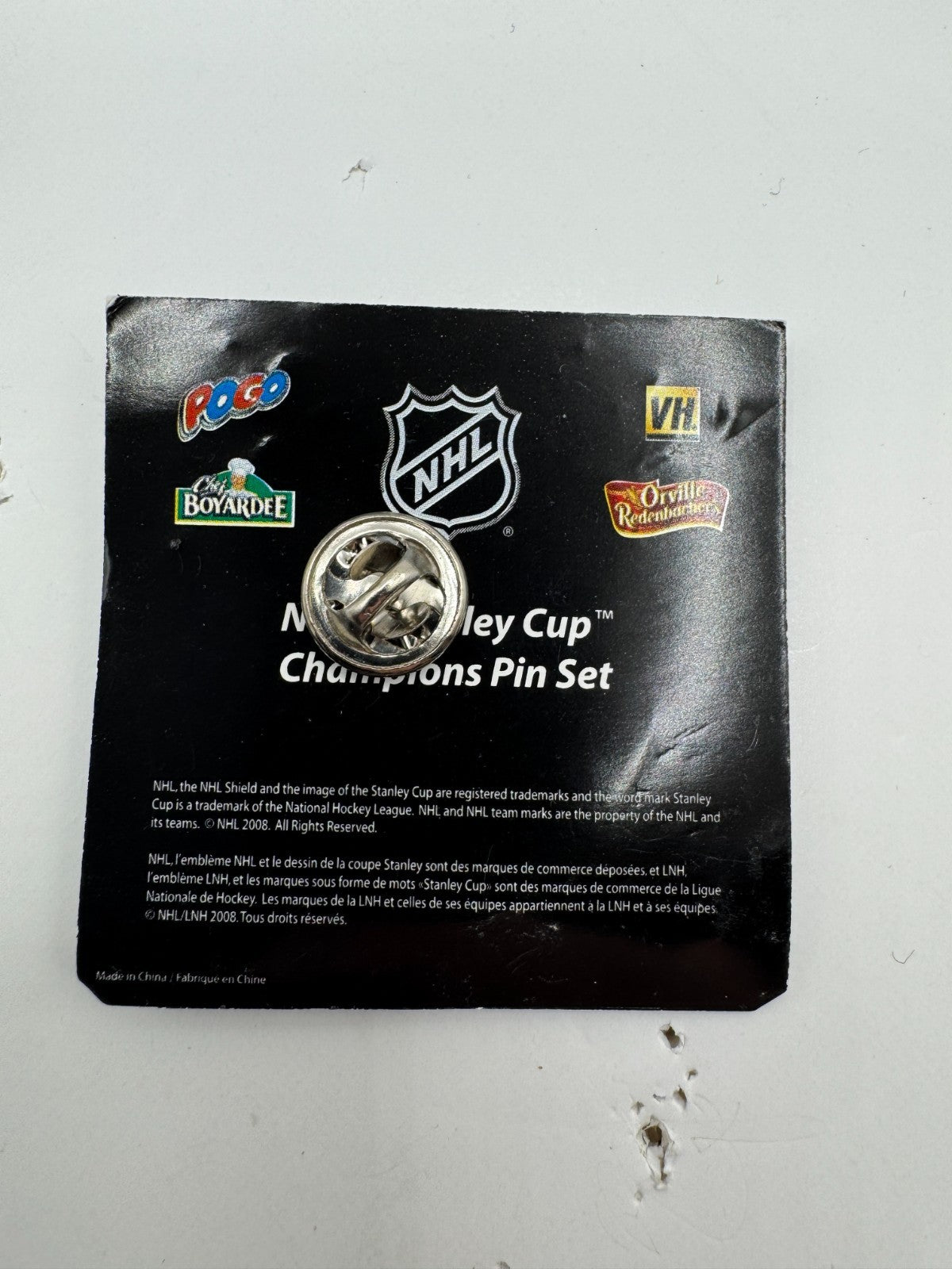 Tampa Bay Lightning 2004 Stanley Cup Champions NHL Lapel Pin