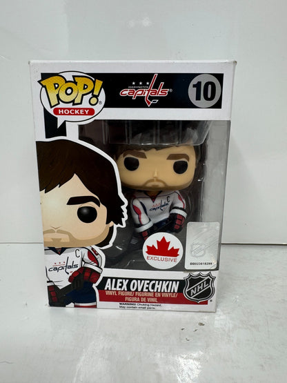 Funko Pop! Hockey Alex Ovechkin #10 Washington Capitals Exclusive Vinyl Figure