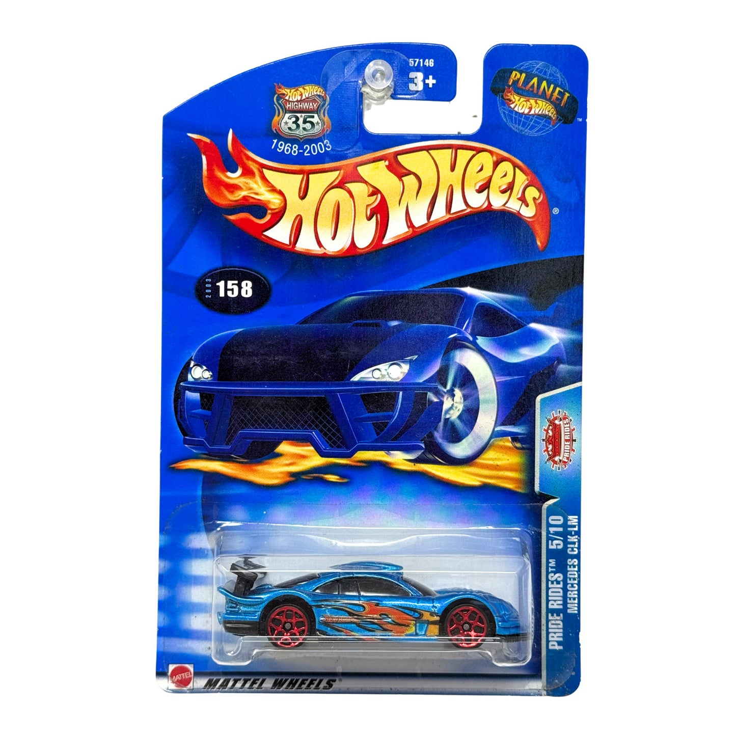 Hot Wheels Pride Rides Mercedes CLK-LM 1:64 Diecast
