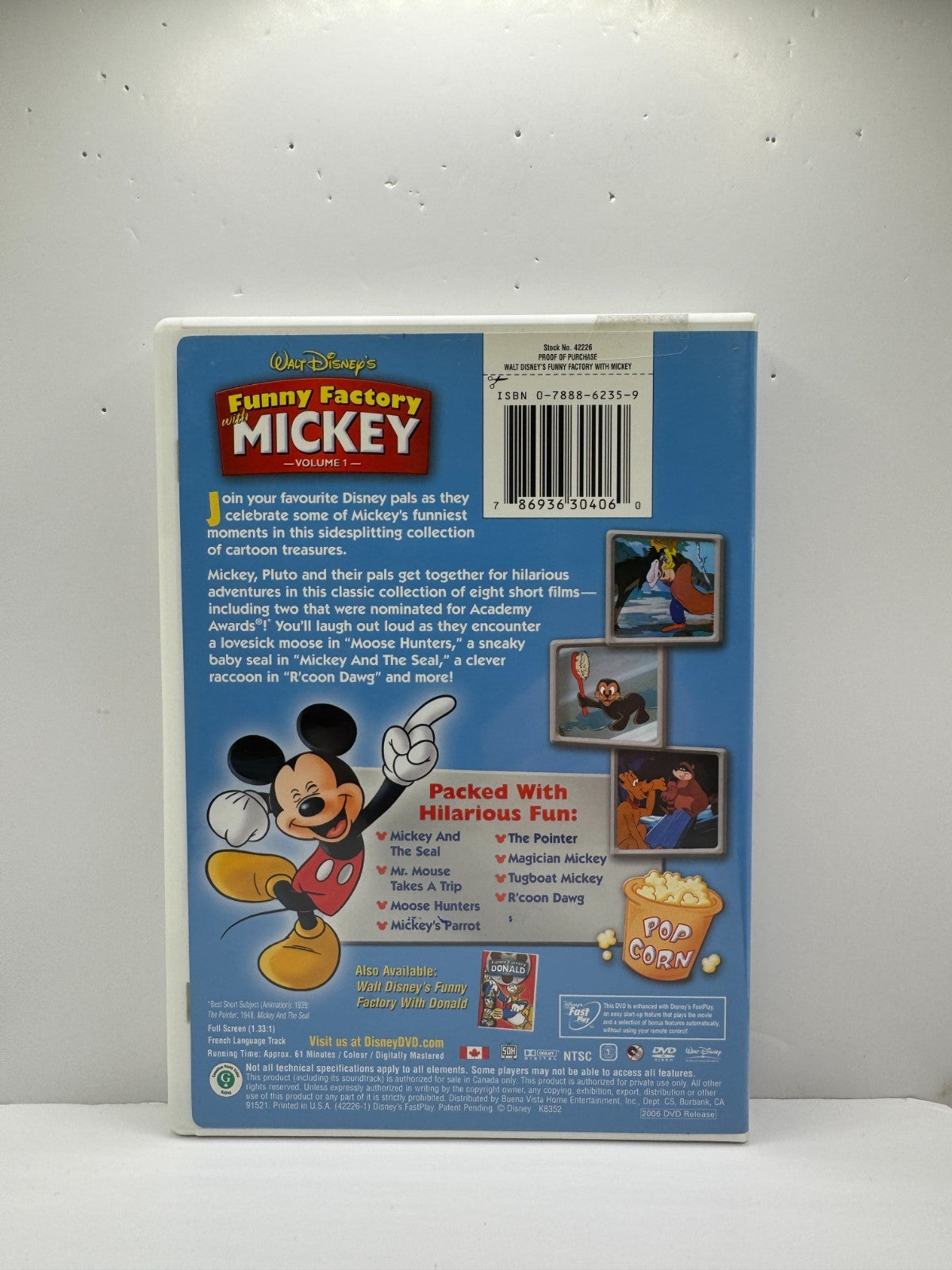 Funny Factory With Mickey (DVD) Mickey Mouse Kids Disney
