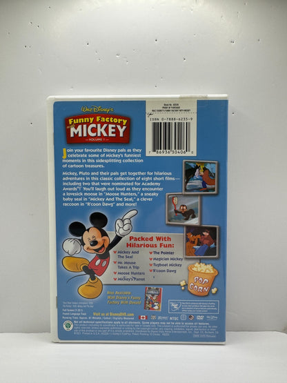 Funny Factory With Mickey (DVD) Mickey Mouse Kids Disney