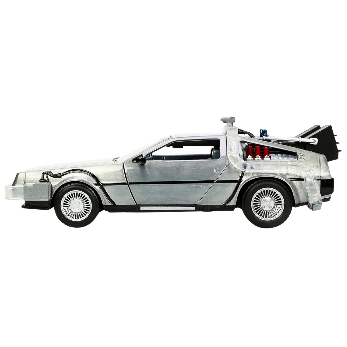 Jada Back to the Future Time Machine DeLorean w/ Lights 1:24 Diecast