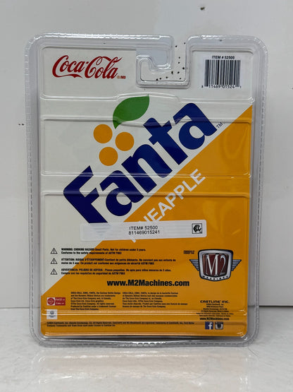 M2 Machines Fanta Pineapple 1960 Volkswagen Delivery Van 1:64 Diecast