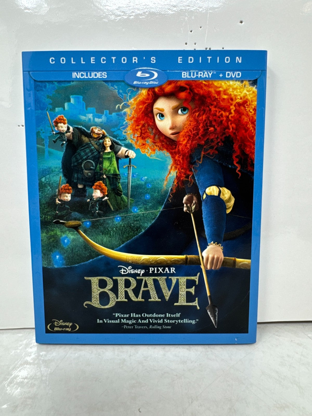 Brave (Blu-ray) Disney Pixar Animated Family Adventure Movie