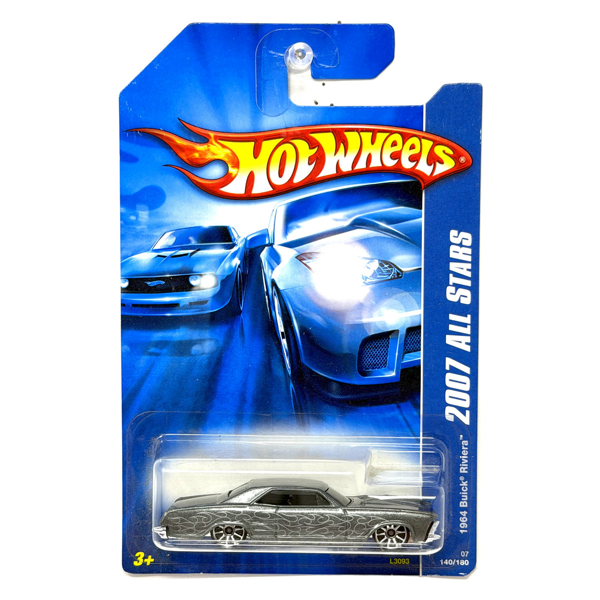 Hot Wheels 2007 All Stars 1964 Buick Riviera 1:64 Diecast Gray