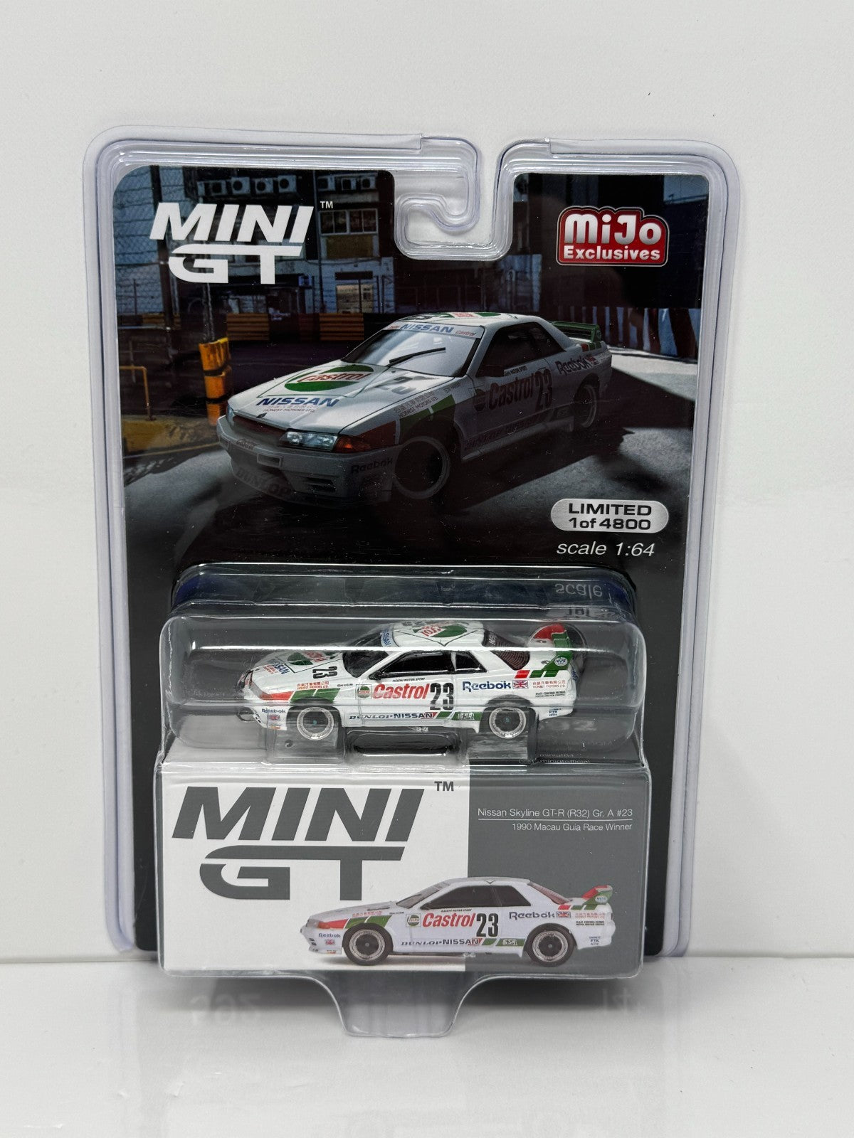 Mini GT MiJo Exclusives Nissan Skyline GT-R R32 #23 1:64 Diecast