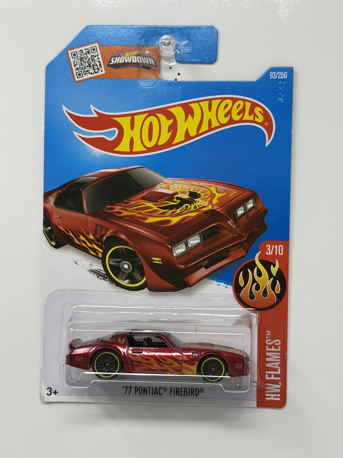 Hot Wheels HW Flames 1977 Pontiac Firebird 1:64 Diecast Red
