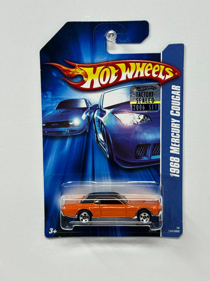 Hot Wheels Mainline 1968 Mercury Cougar 1:64 Diecast Factory Sealed