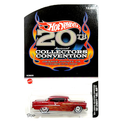Hot Wheels 2006 20th Collectors Convention 1955 Chevy Bel Air 1:64 Diecast