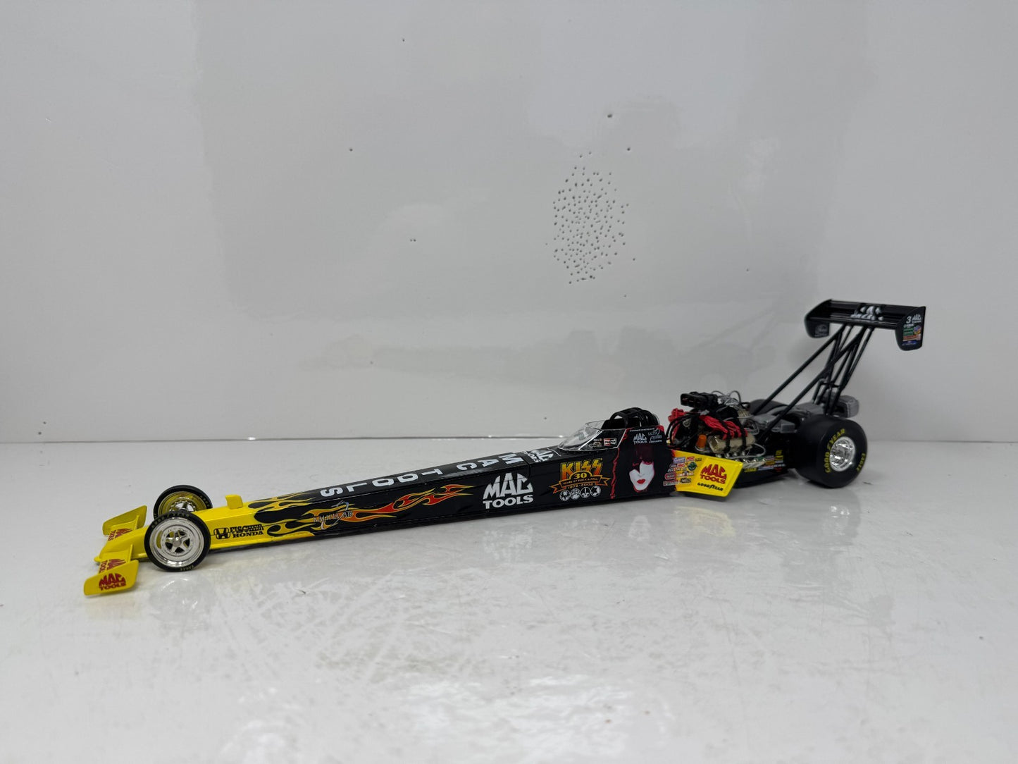 Action NHRA Doug Kalitta Kiss 30th Anniversary Top Fuel Dragster 1:24 Diecast