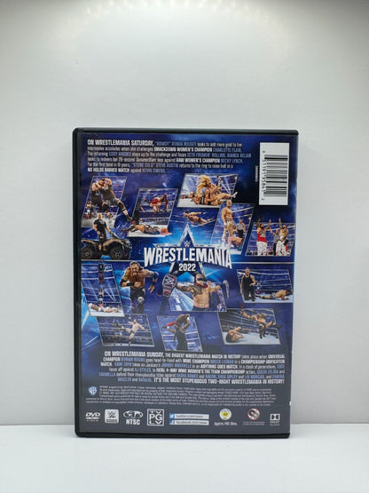 WWE: WrestleMania 38 (DVD) WWE Wrestling