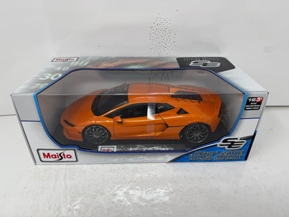 Maisto Special Edition 1:18 Lamborghini Temerario Diecast Model Car Orange