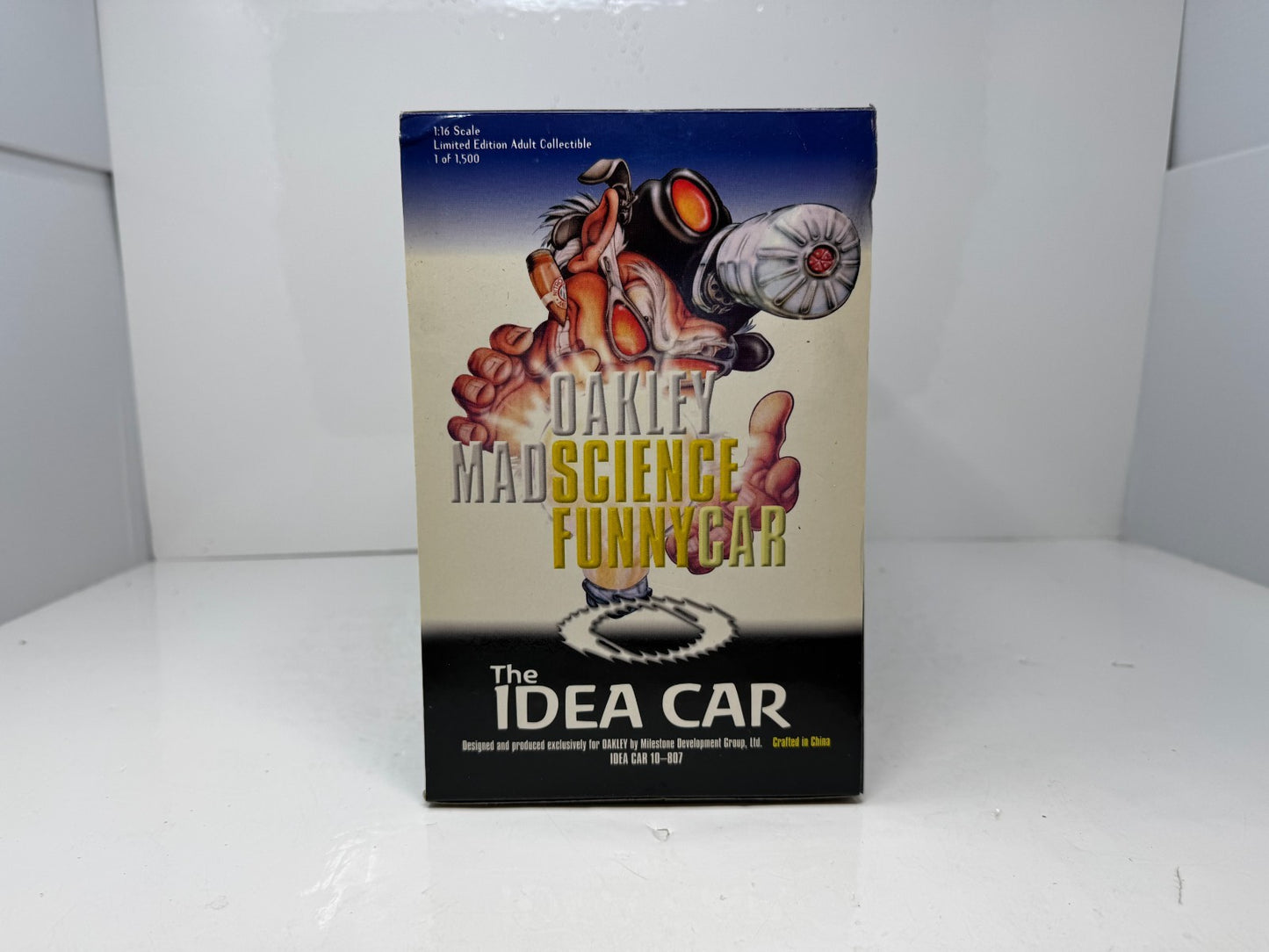 Milestone Scotty Cannon NHRA Oakley Mad Science Idea Car Funny Car 1:16 Scale