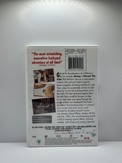 Honey I Shrunk the Kids (DVD) Rick Moranis Disney Family