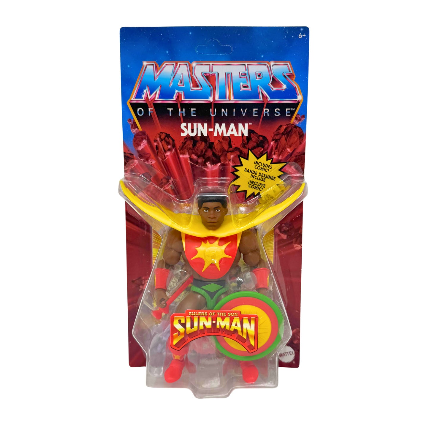 Masters of the Universe Origins Sun-Man Rulers of the Sun Action Figure
