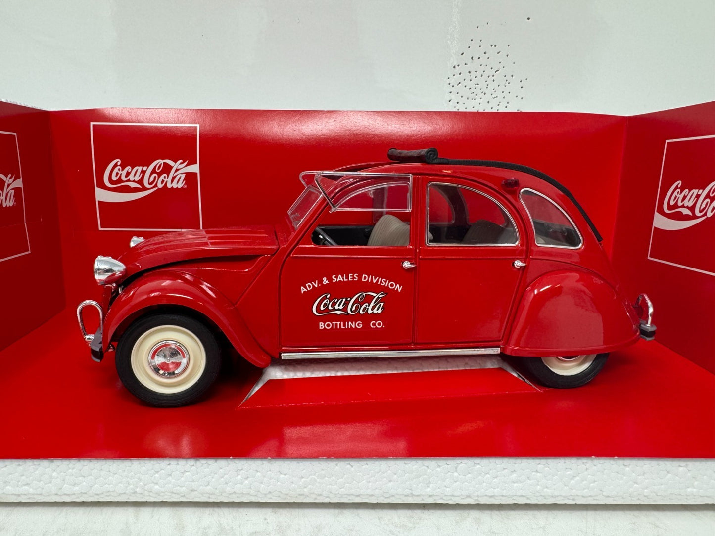 Solido Coca-Cola 1966 Citroën 2CV 1:18 Diecast