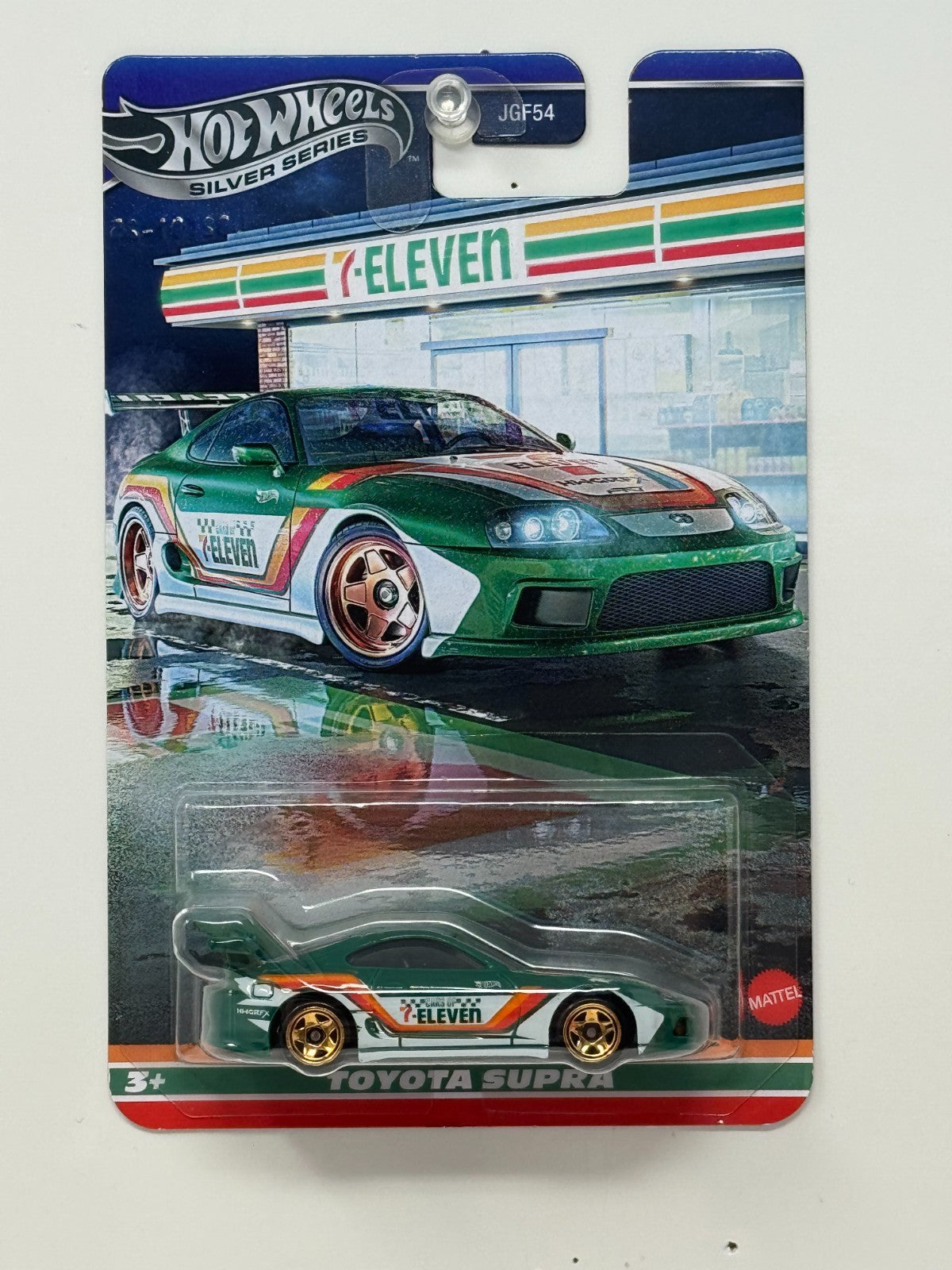 Hot Wheels Silver Series 7-Eleven Toyota Supra 1:64 Diecast