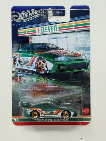 Hot Wheels Silver Series 7-Eleven Toyota Supra 1:64 Diecast