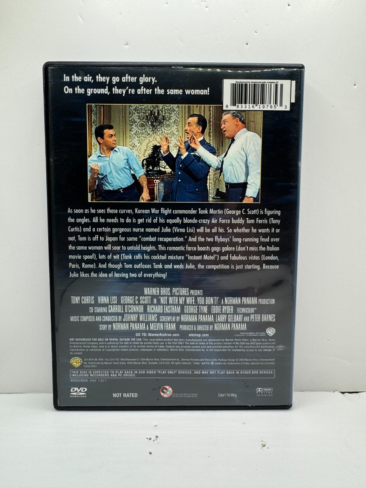 Not with My Wife You Don’t! (DVD) Tony Curtis Comedy