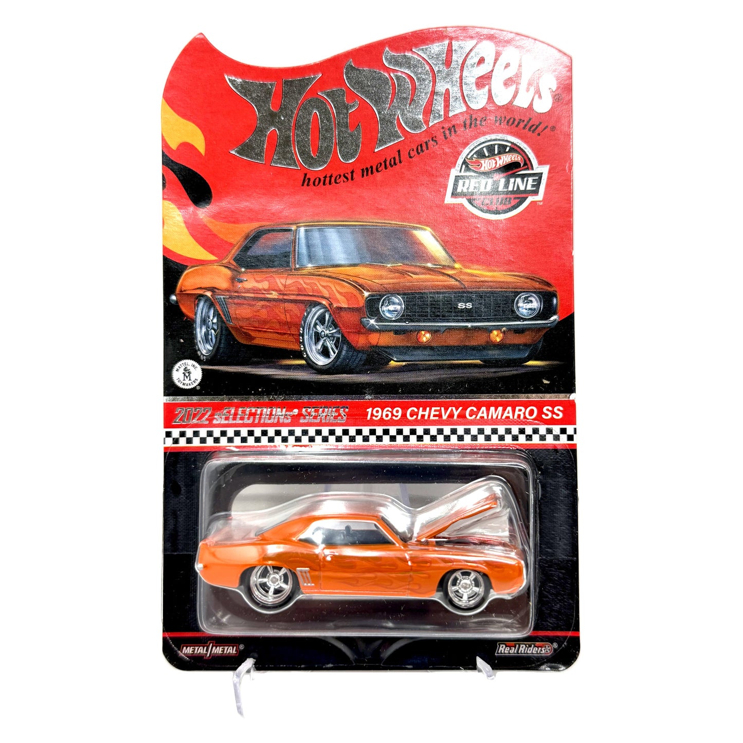 Hot Wheels RLC Red Line Club 2022 Selections 1969 Chevy Camaro SS 1:64 Diecast