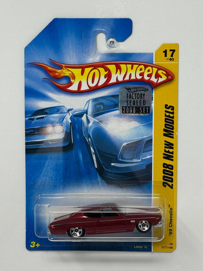Hot Wheels 2008 New Models 1969 Chevy Chevelle 1:64 Diecast Factory Sealed