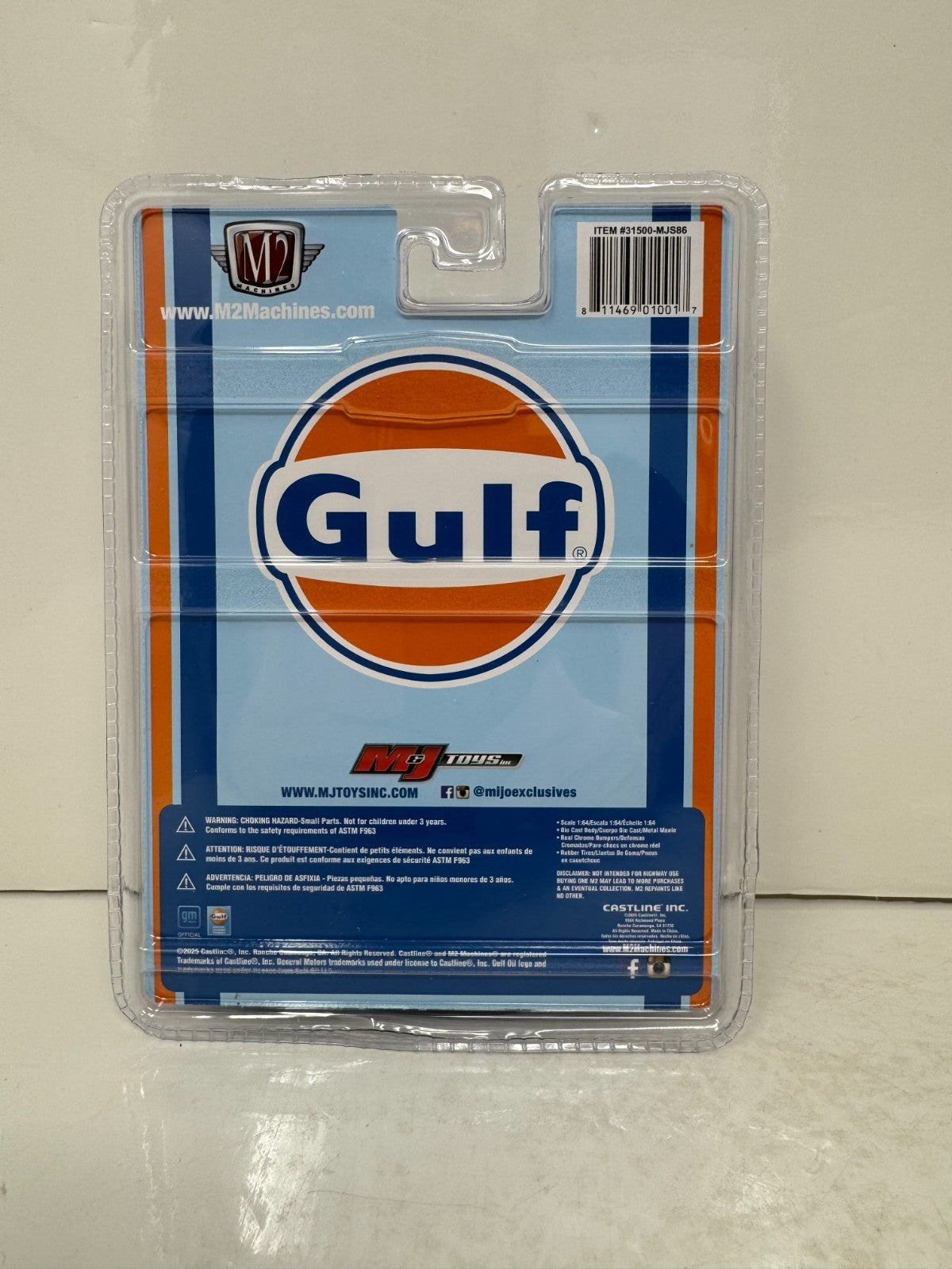 M2 Machines Gulf Oil 1978 Chevrolet Silverado C30 MiJo Exclusives 1:64 Diecast