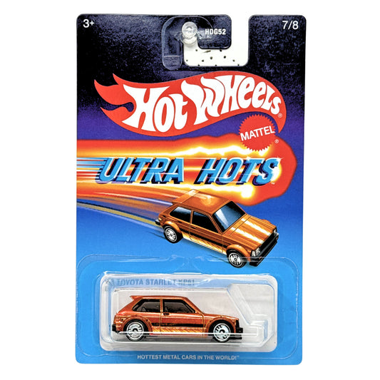 Hot Wheels Ultra Hots 1981 Toyota Starlet KP61 1:64 Diecast