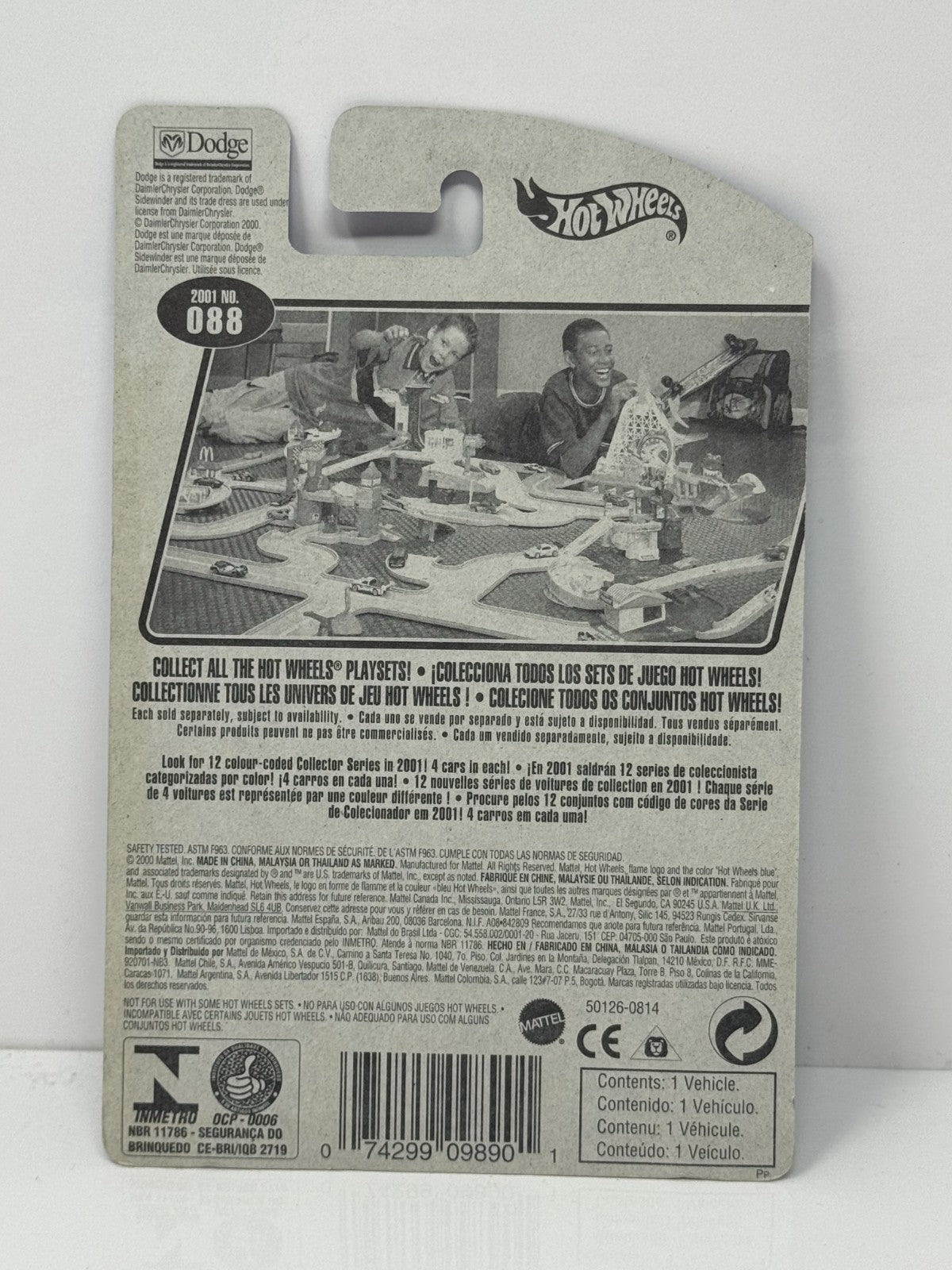 Hot Wheels Dodge Sidewinder 1:64 Diecast V2