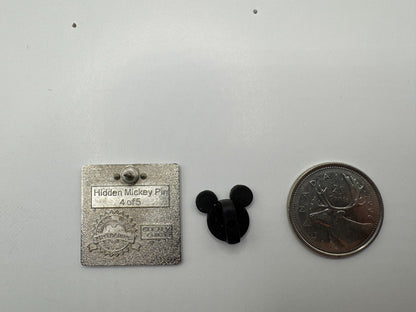 WDW Disney Neon Series Mickey Mouse Purple Hidden Mickey Trading Pin DC2S1