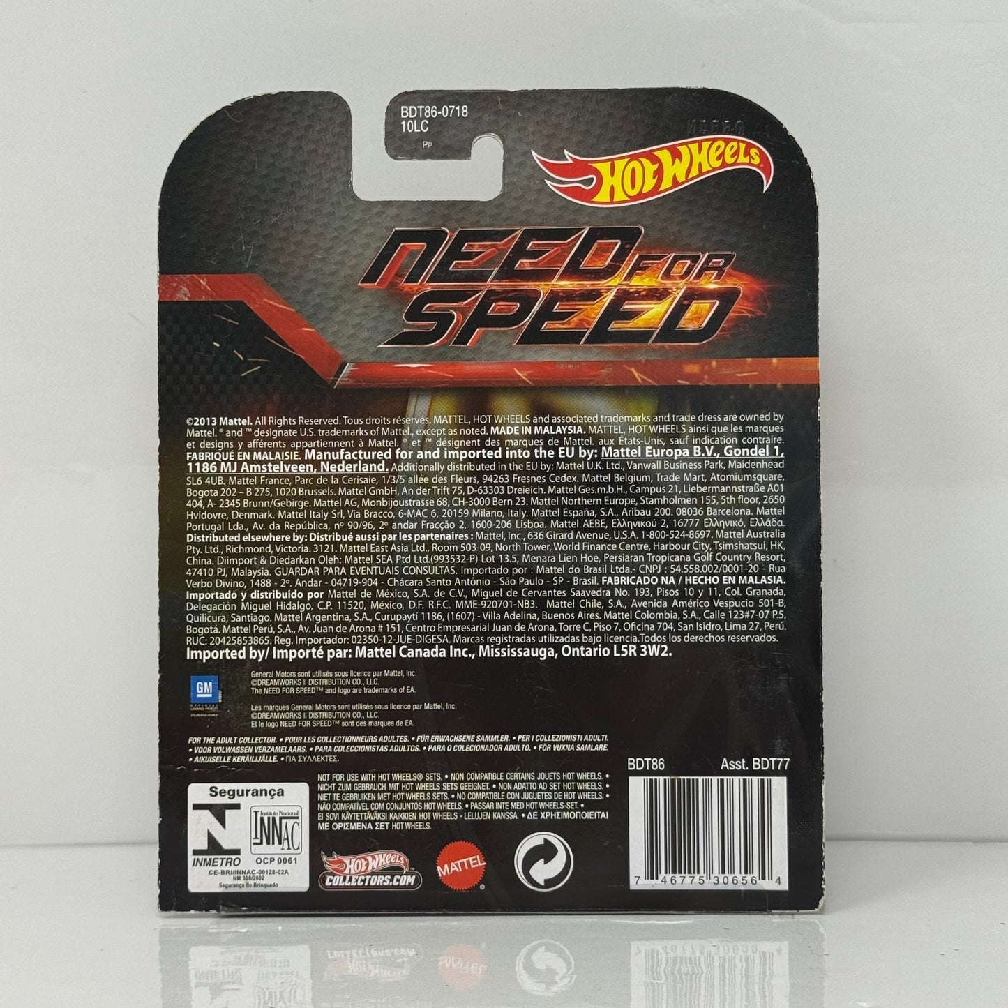 Hot Wheels Retro Entertainment Need For Speed Koenigsegg Agera R 1:64 Diecast