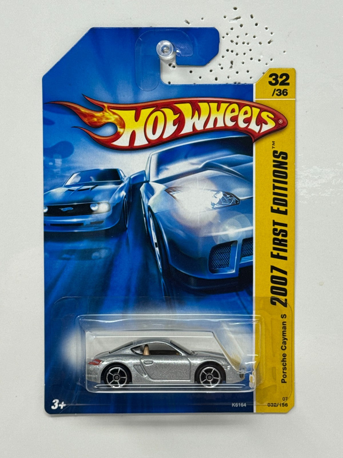 Hot Wheels First Editions Porsche Cayman 1:64 Diecast Silver