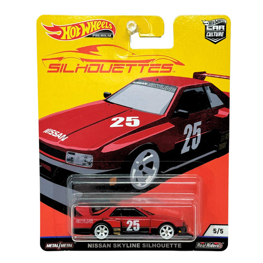 Hot Wheels Premium Silhouettes 1982 Nissan Skyline Silhouette 1:64 Diecast