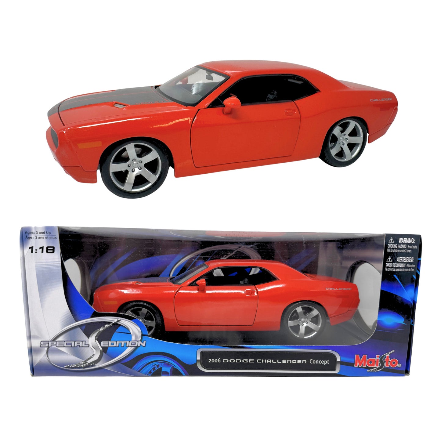 Maisto 2006 Dodge Challenger Concept 1:18 Diecast Special Edition