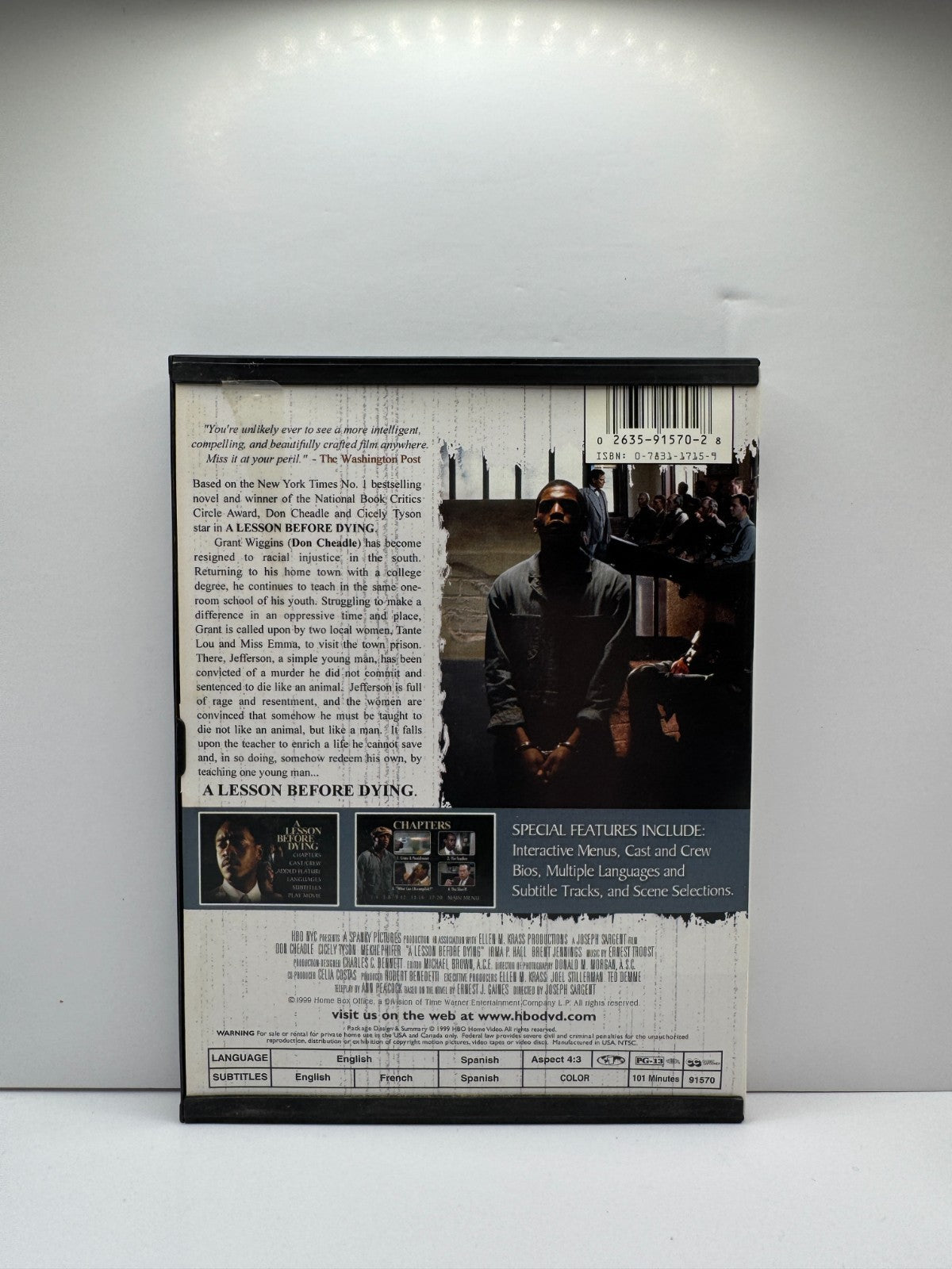 Lesson Before Dying (DVD) Don Cheadle Drama