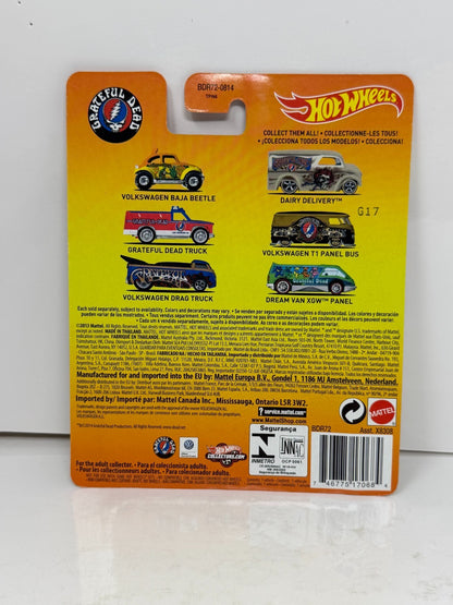 Hot Wheels Grateful Dead Volkswagen Baja Beetle 1:64 Diecast Real Riders