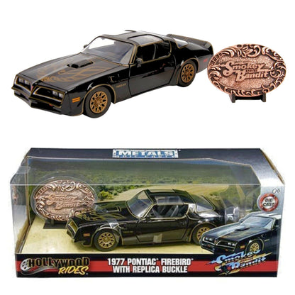 Jada Smokey and the Bandit 1977 Pontiac Firebird Trans Am w/ Buckle 1:24 Diecast